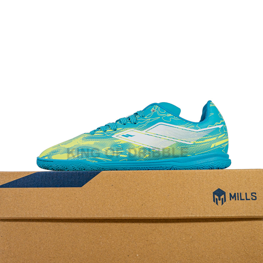 KING OF DRIBBLE Sepatu Futsal Anak Mills Nouva IN JR 9808806 Original