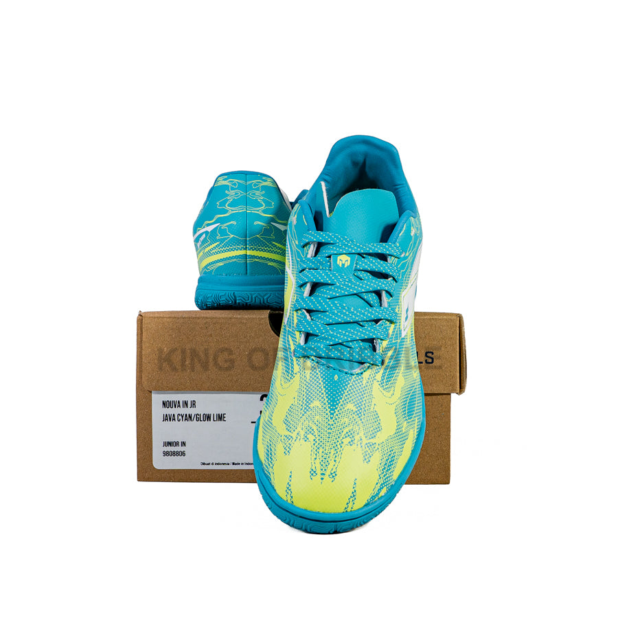 KING OF DRIBBLE Sepatu Futsal Anak Mills Nouva IN JR 9808806 Original
