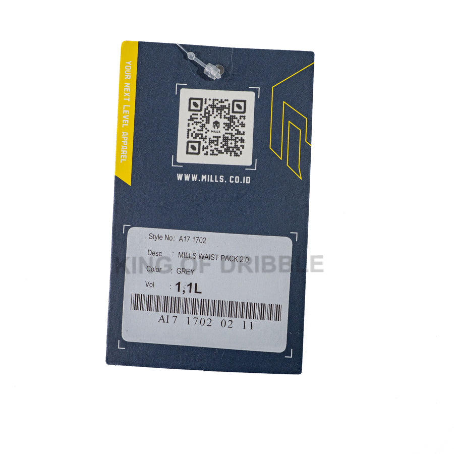 KING OF DRIBBLE Tas Pinggang Mills Waist Pack 2.0 A17 1702 Original