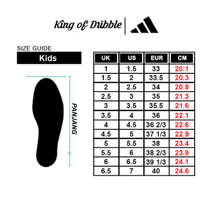 KING OF DRIBBLE Sepatu Bola Anak Adidas Copa Pure III League FG/MG JR JR2883 Original