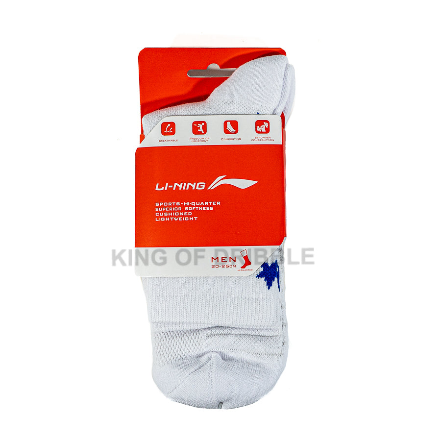 Kaos Kaki Badminton/Bulu Tangkis Li-Ning Hi-Quarter Socks AWLQ109 Original BNWT