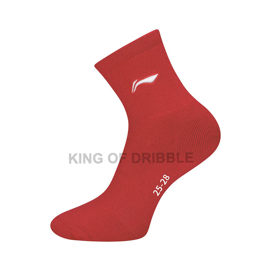 Kaos Kaki Badminton/Bulu Tangkis Li-Ning Mid Cut Socks AWSS383 Original BNWT