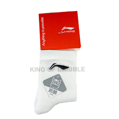 Kaos Kaki Badminton/Bulu Tangkis Li-Ning Mid Cut Socks AWSU059 Original BNWT