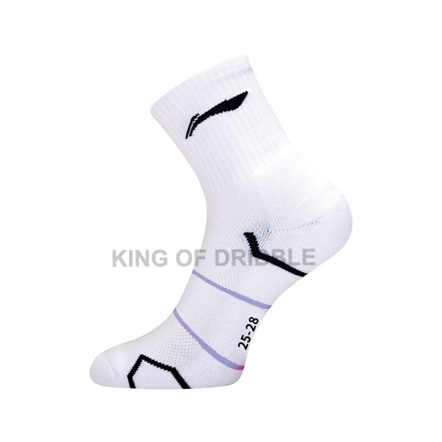 Kaos Kaki Badminton/Bulu Tangkis Li-Ning Mid Cut Socks AWSU075 Original BNWT