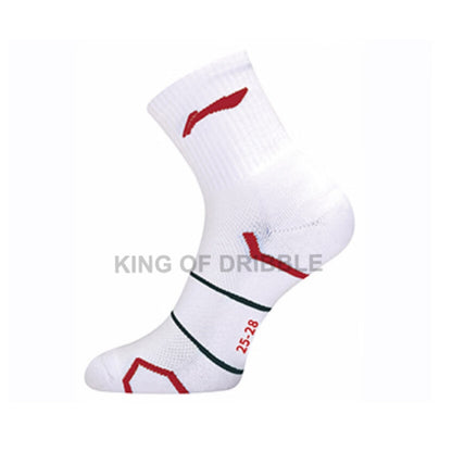 Kaos Kaki Badminton/Bulu Tangkis Li-Ning Mid Cut Socks AWSU075 Original BNWT