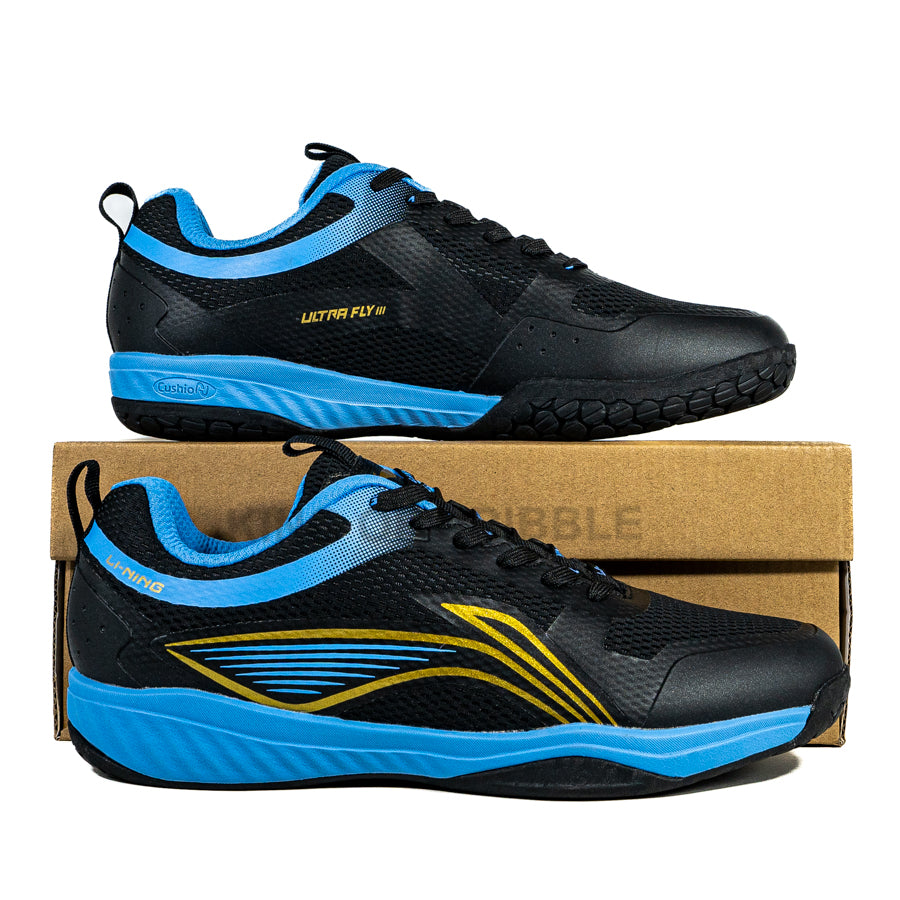 Sepatu Badminton/Bulu Tangkis Li-ning Ultra Fly III AYTT053-2 Original BNIB