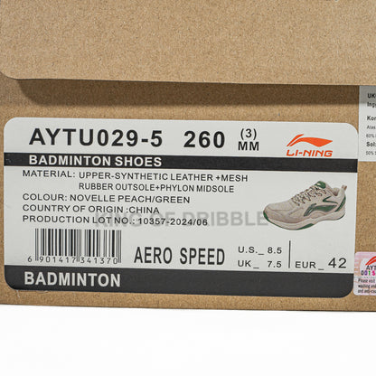 Sepatu Badminton/Bulu Tangkis Li-Ning Aero Speed AYTU029-5 Original BNIB