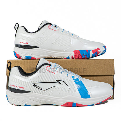 KING OF DRIBBLE Sepatu Badminton/Bulu Tangkis Li-Ning Aero Lite AYTU031-1 Original