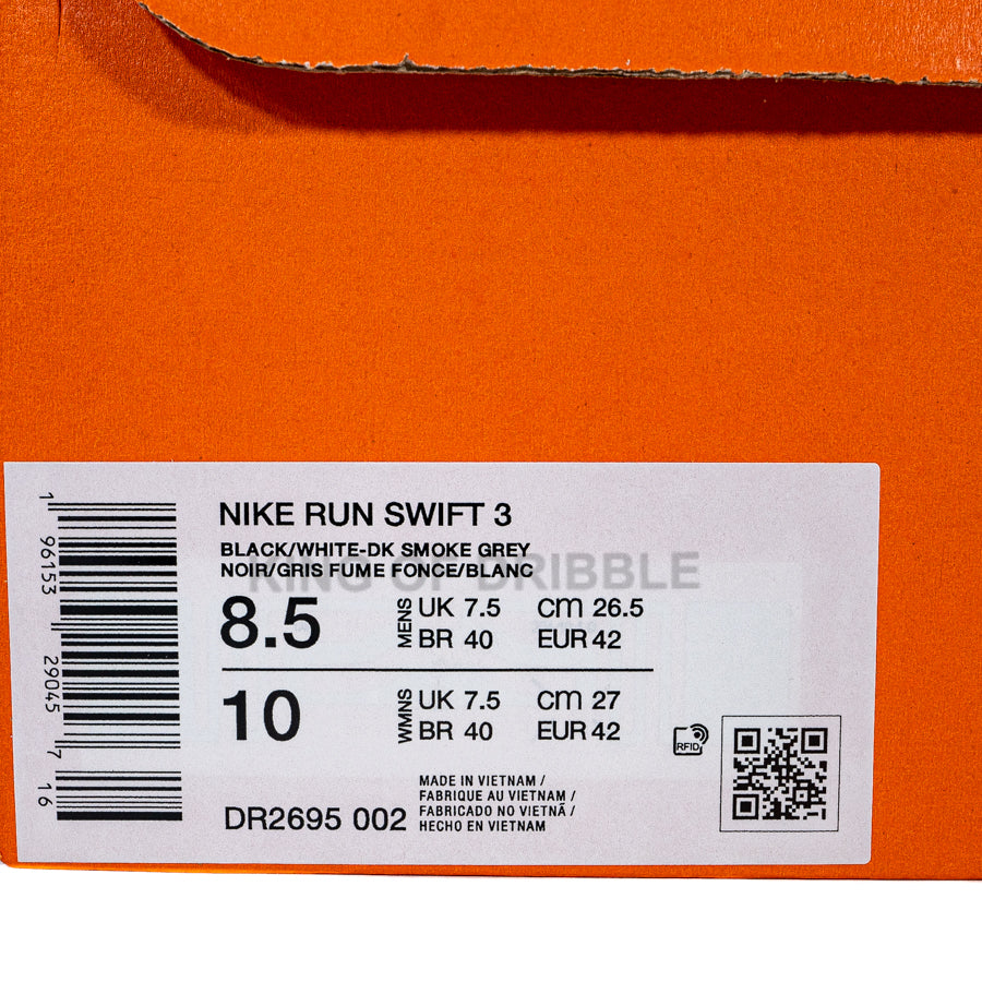 Sepatu Running/Lari Nike Run Swift 3 DR2695-002 Original BNIB