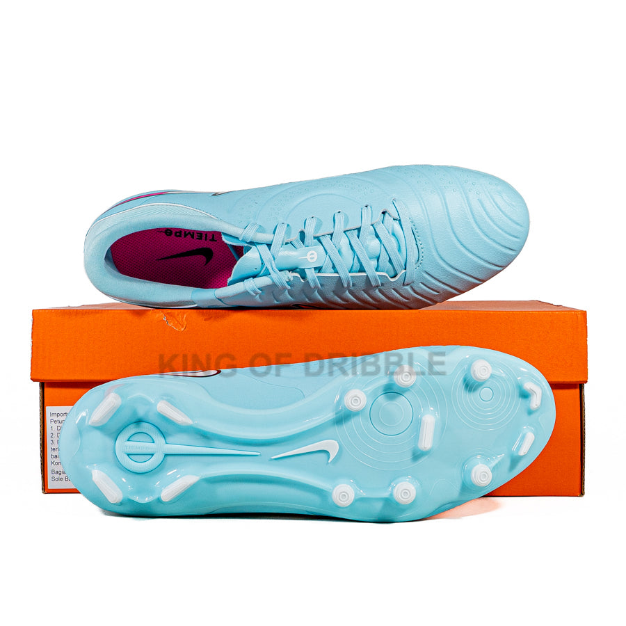 KING OF DRIBBLE Sepatu Bola Nike Tiempo Legend 10 Academy FG/MG DV4337-401 Original