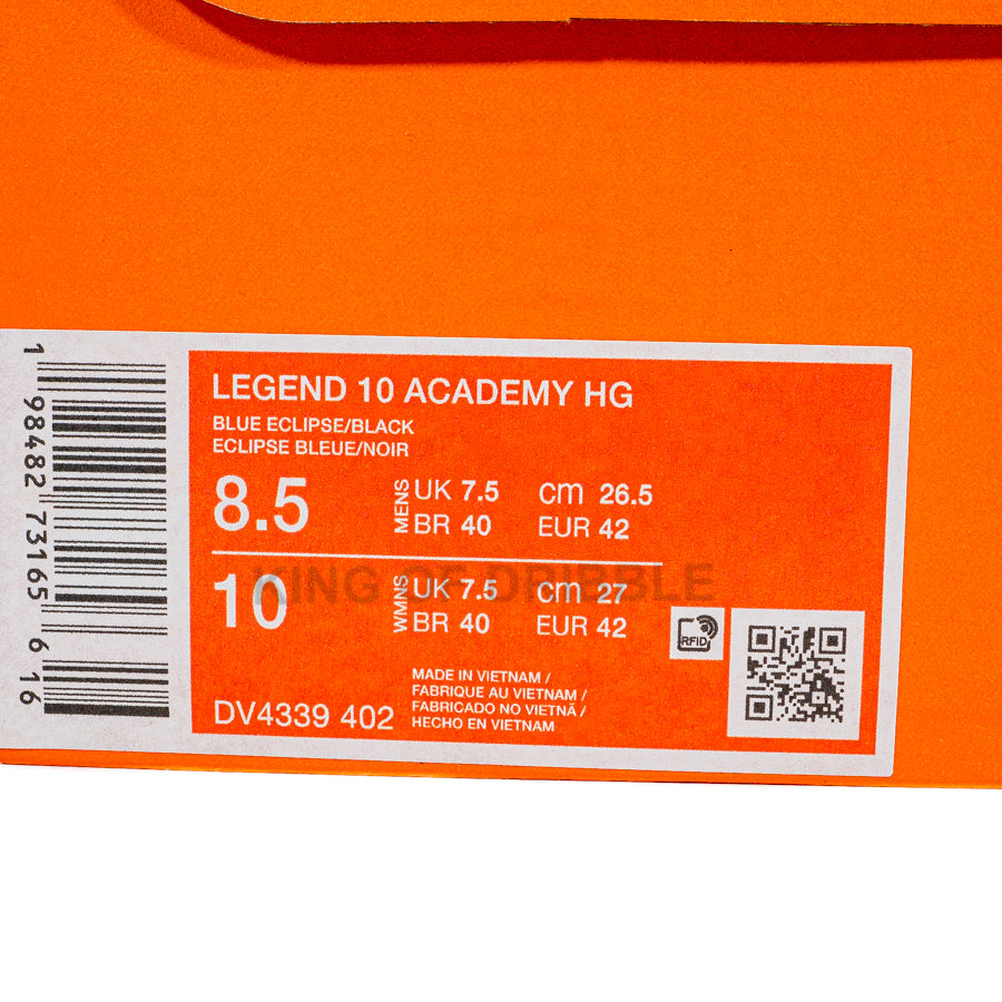 KING OF DRIBBLE Sepatu Bola Nike Tiempo Legend 10 Academy HG DV4339-402 Original