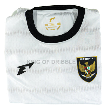 KING OF DRIBBLE Jersey Erspo Timnas 2025 Supporter Away SS White Man ERS.XF0386 Original