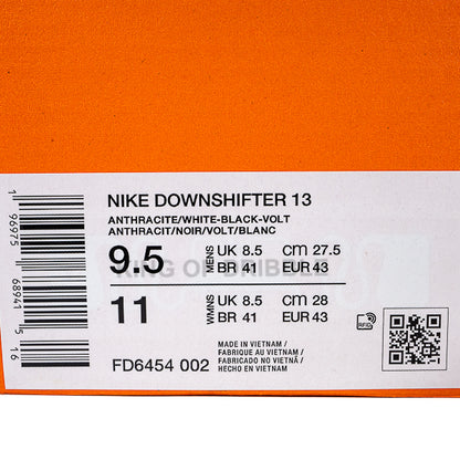 Sepatu Running/Lari Nike Downshifter 13 FD6454-002 Original BNIB