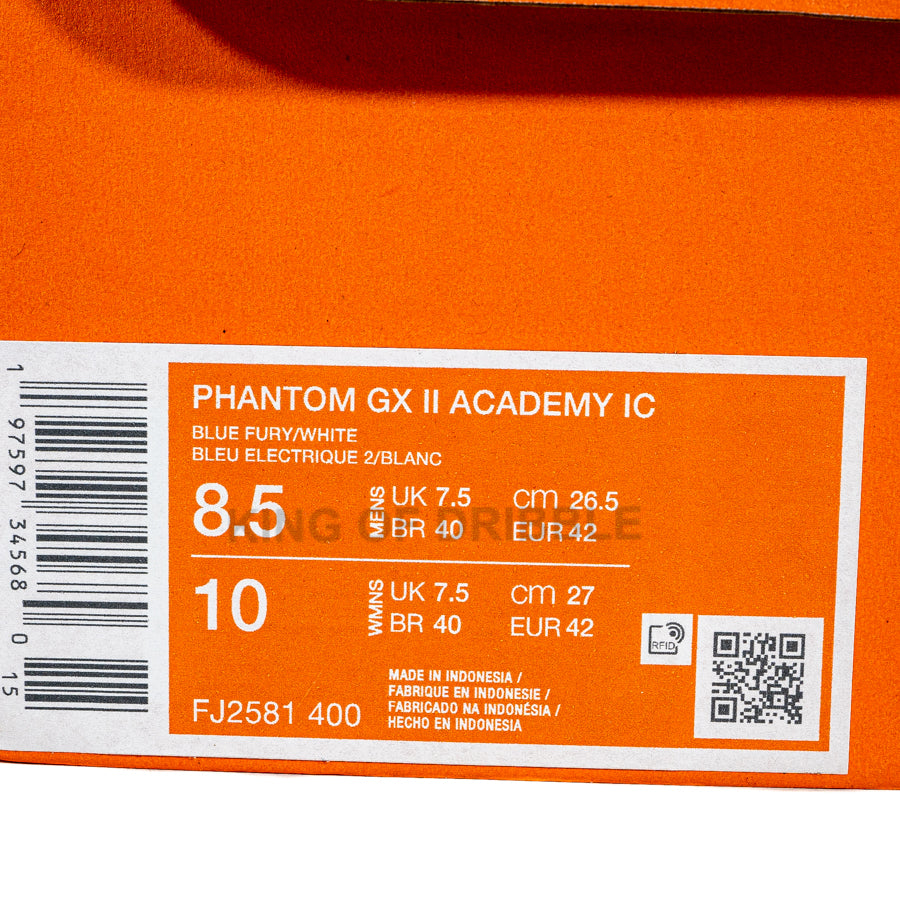 Sepatu Futsal Nike Phantom GX II Academy IC FJ2581-400 Original BNIB