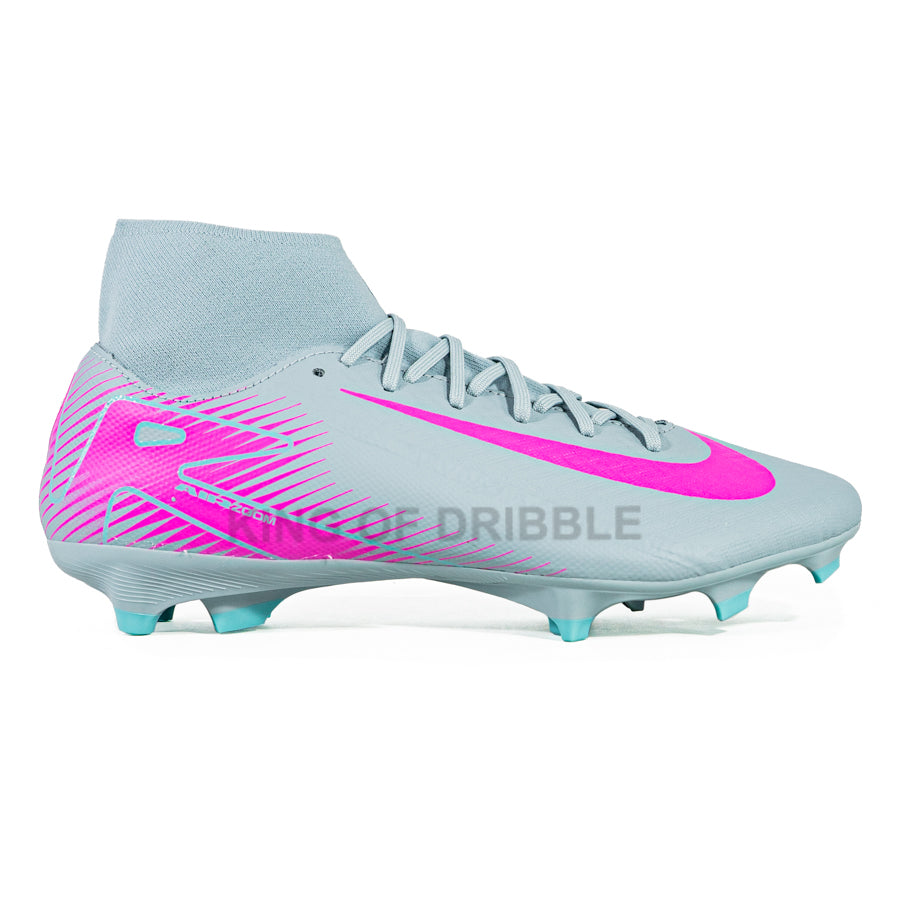 KING OF DRIBBLE Sepatu Bola Nike ZM Superfly 10 Academy FG/MG FQ1456-301 Original