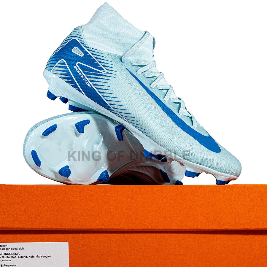 KING OF DRIBBLE Sepatu Bola Nike ZM Superfly 10 Academy FG/MG FQ1456-400 Original
