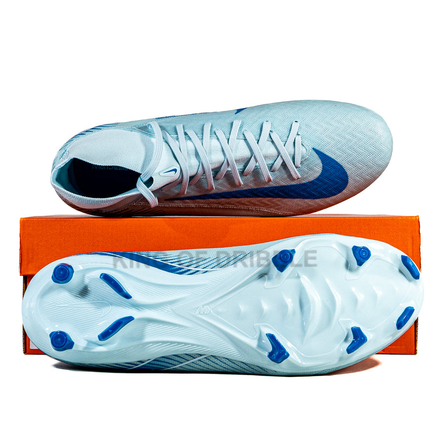 KING OF DRIBBLE Sepatu Bola Nike ZM Superfly 10 Academy FG/MG FQ1456-400 Original