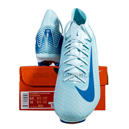 KING OF DRIBBLE Sepatu Bola Nike ZM Superfly 10 Academy FG/MG FQ1456-400 Original