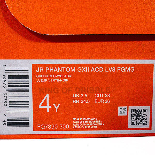 Sepatu Bola Anak Nike JR Phantom GX II Academy LV8 FG/MG FQ7390-300 Original BNIB
