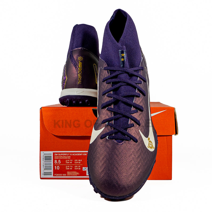 KING OF DRIBBLE Sepatu Mini Soccer Nike ZM Superfly 10 Academy KM TF FQ8333-500 Original