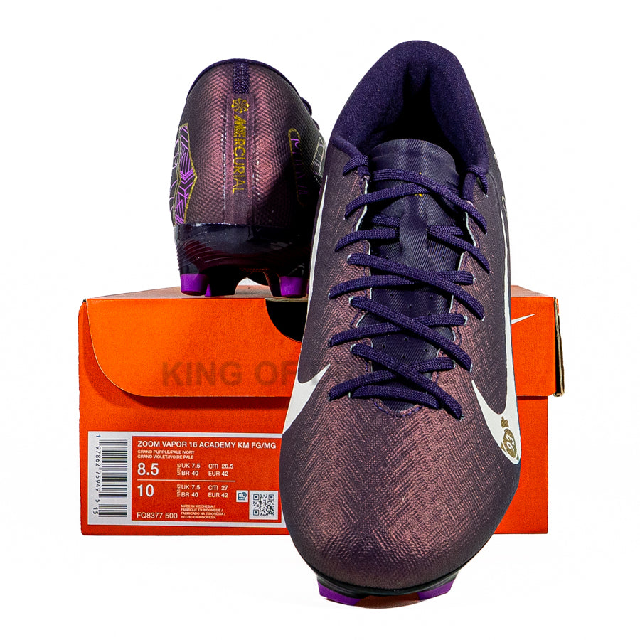 KING OF DRIBBLE Sepatu Bola Nike Zoom Vapor 16 Academy KM FG/MG FQ8377-500 Original