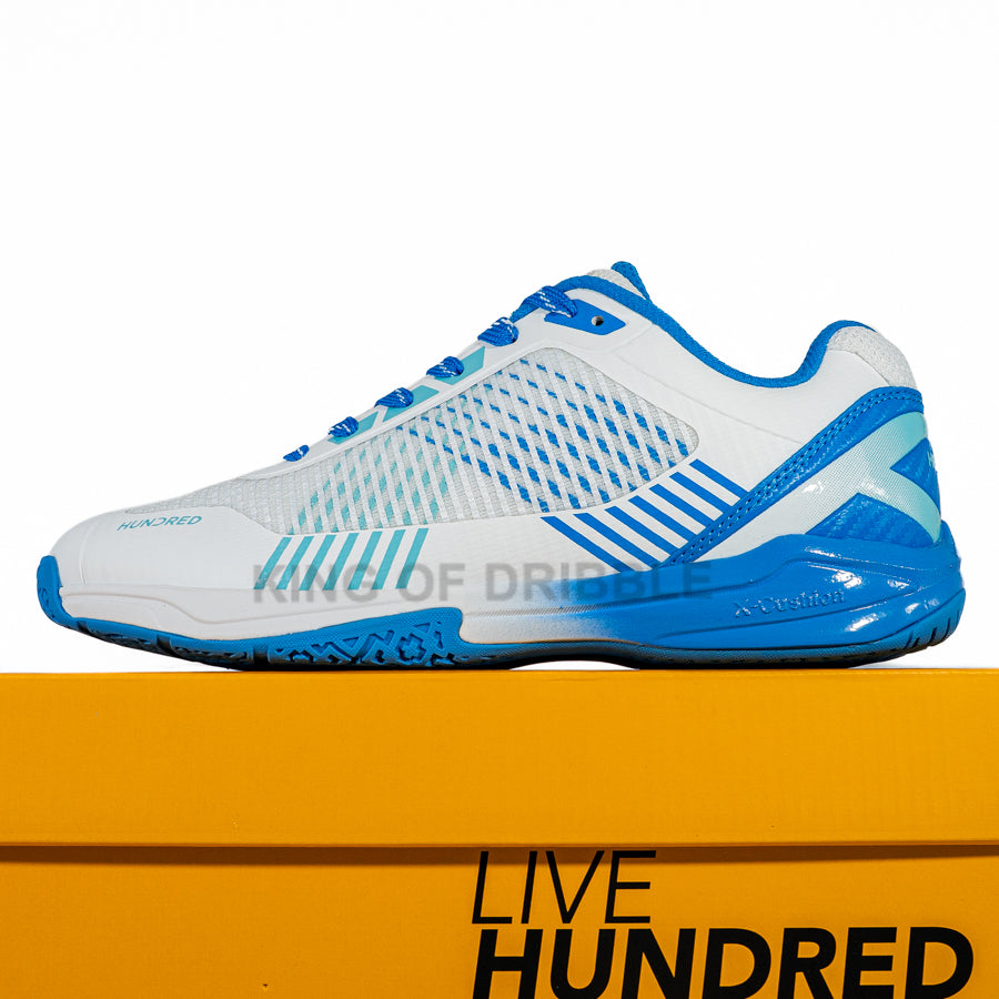 KING OF DRIBBLE Sepatu Badminton/Bulu Tangkis Hundred Beast Max HBFS-4M111-5 Original