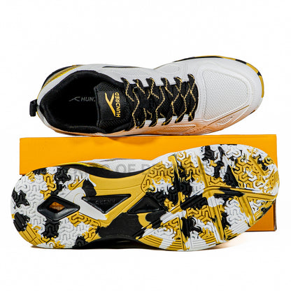 KING OF DRIBBLE Sepatu Badminton/Bulu Tangkis Hundred Battle HBFS-4M112-2 Original