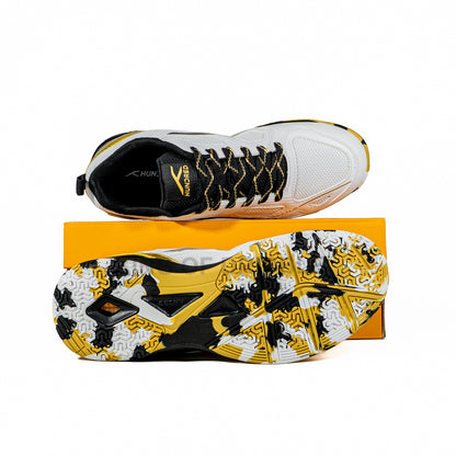 KING OF DRIBBLE Sepatu Badminton/Bulu Tangkis Anak Hundred Battle HBFS-4M112-2 Original