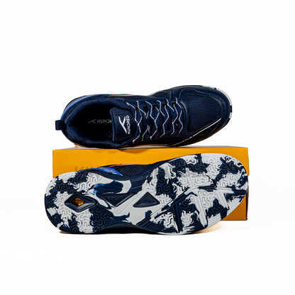 KING OF DRIBBLE Sepatu Badminton/Bulu Tangkis Anak Hundred Battle HBFS-4M112-3 Original