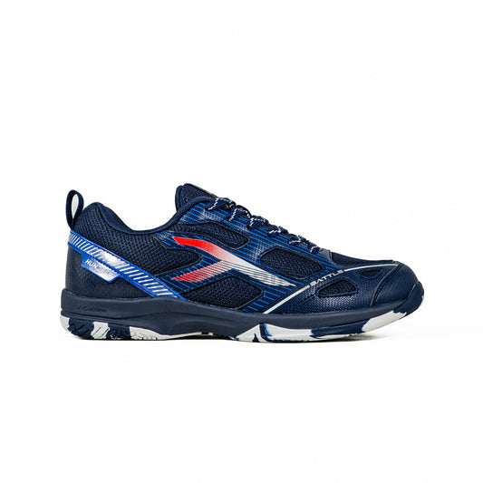 KING OF DRIBBLE Sepatu Badminton/Bulu Tangkis Anak Hundred Battle HBFS-4M112-3 Original