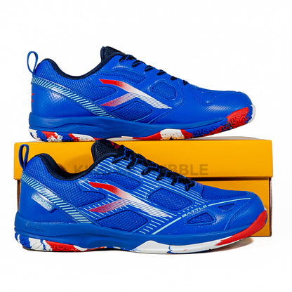 KING OF DRIBBLE Sepatu Badminton/Bulu Tangkis Hundred Battle HBFS-4M112-4 Original