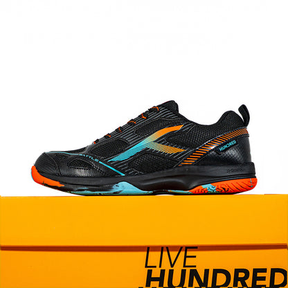 KING OF DRIBBLE Sepatu Badminton/Bulu Tangkis Anak Hundred Battle HBFS-4M112-5 Original