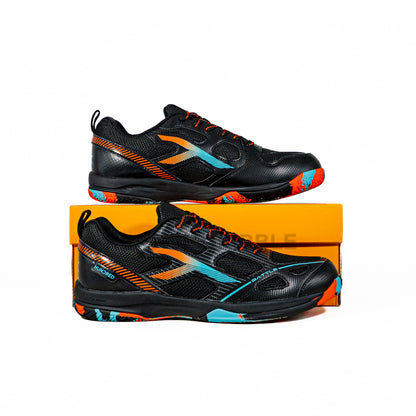KING OF DRIBBLE Sepatu Badminton/Bulu Tangkis Anak Hundred Battle HBFS-4M112-5 Original