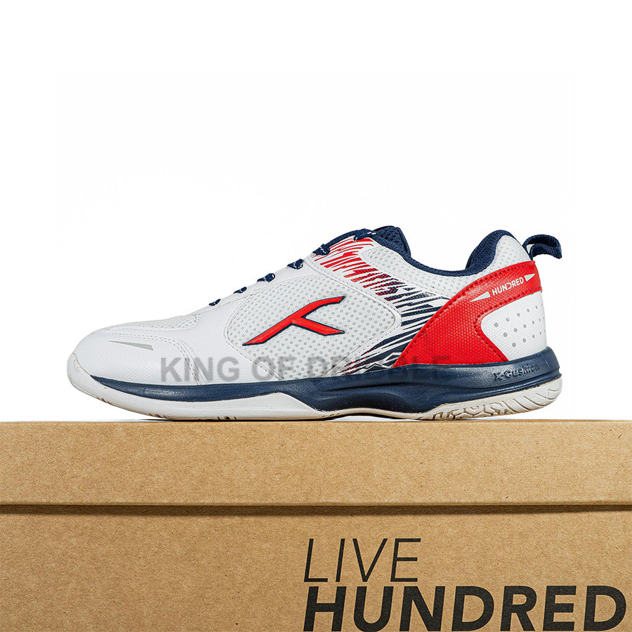 KING OF DRIBBLE Sepatu Badminton/Bulu Tangkis Anak Hundred Court Star Pro HBFS-4M119-2 Original