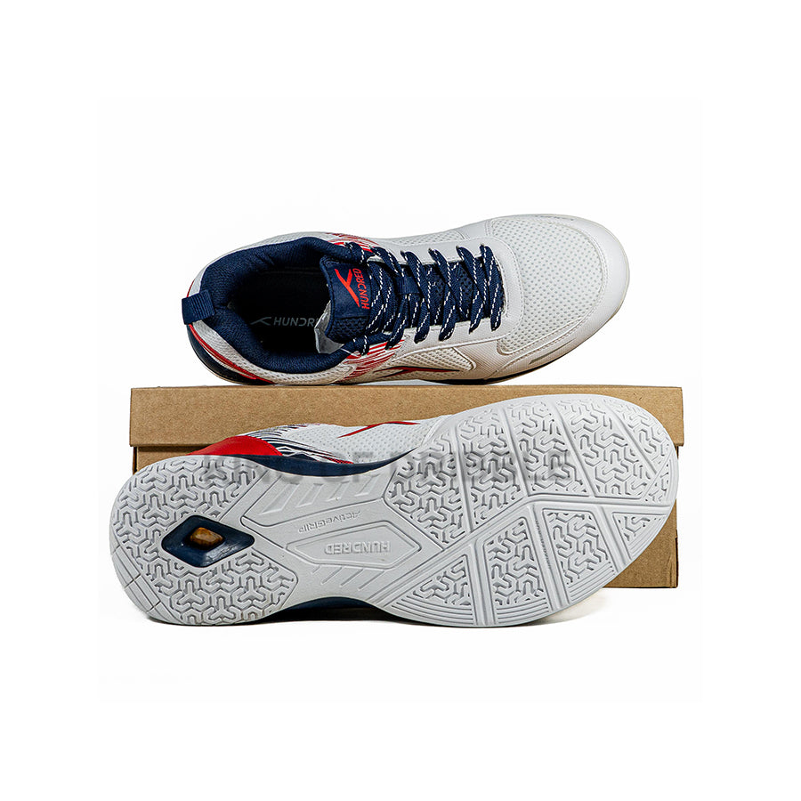 KING OF DRIBBLE Sepatu Badminton/Bulu Tangkis Anak Hundred Court Star Pro HBFS-4M119-2 Original