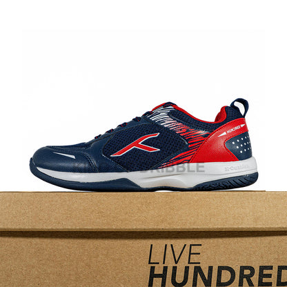 KING OF DRIBBLE Sepatu Badminton/Bulu Tangkis Anak Hundred Court Star Pro HBFS-4M119-4 Original