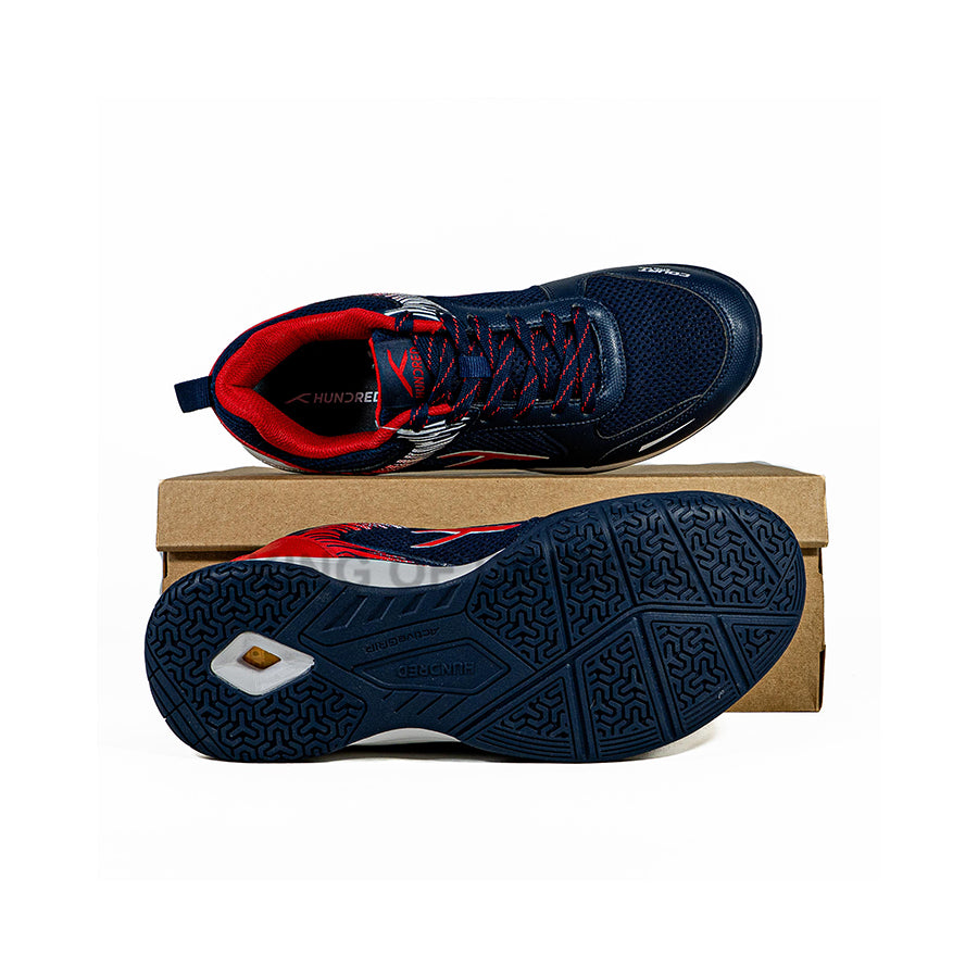 KING OF DRIBBLE Sepatu Badminton/Bulu Tangkis Anak Hundred Court Star Pro HBFS-4M119-4 Original