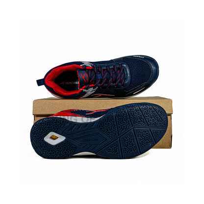 KING OF DRIBBLE Sepatu Badminton/Bulu Tangkis Anak Hundred Court Star Pro HBFS-4M119-4 Original