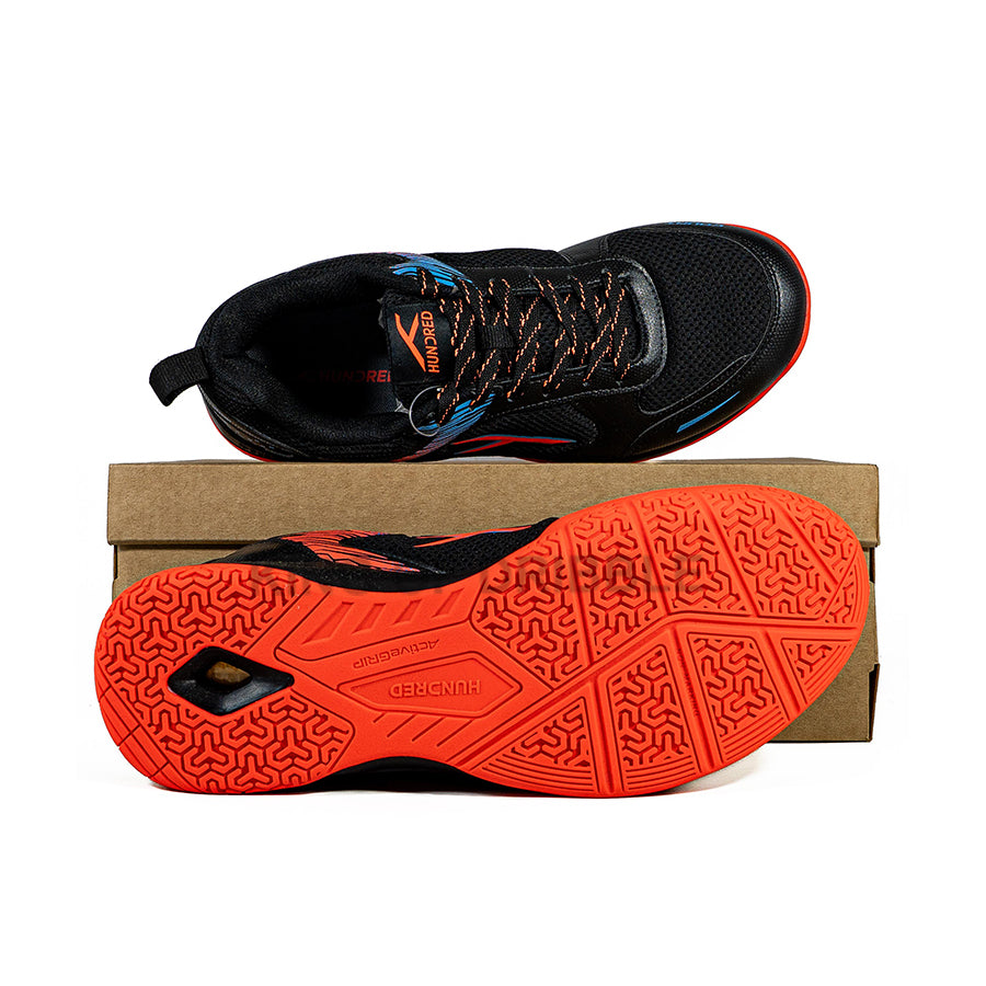 KING OF DRIBBLE Sepatu Badminton/Bulu Tangkis Anak Hundred Court Star Pro HBFS-4M119-7 Original