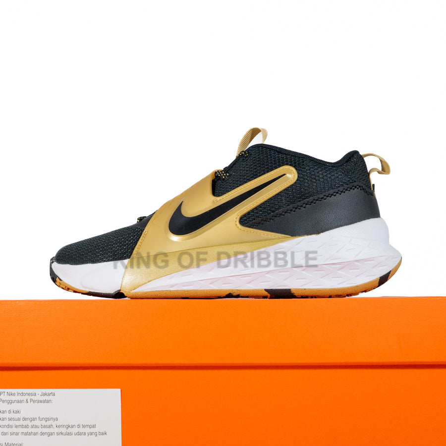 KING OF DRIBBLE Sepatu Basket Anak Nike Team Hustle D HF6279-003 Original