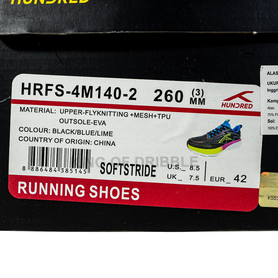 Sepatu Running/Lari Hundred Softstride HRFS-4M140-2 Original BNIB