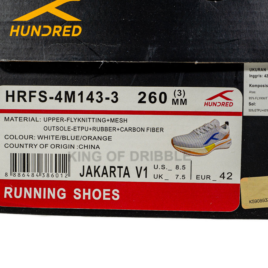 KING OF DRIBBLE Sepatu Running/Lari Hundred Jakarta V1 HRFS-4M143-3 Original