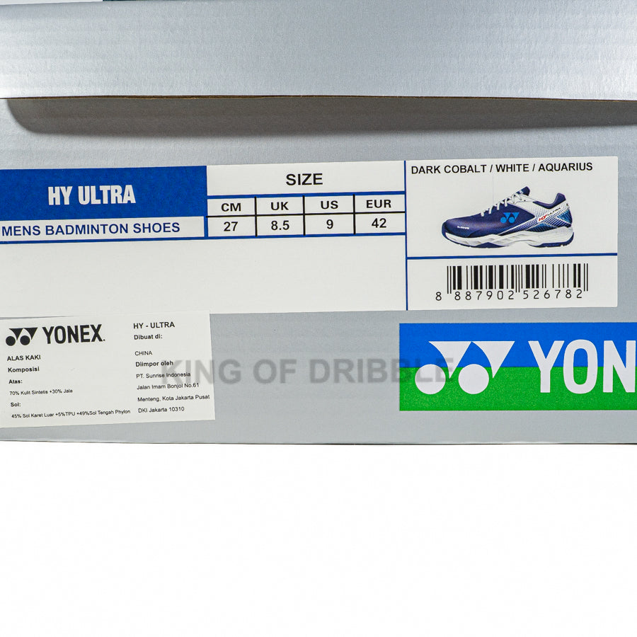 KING OF DRIBBLE Sepatu Badminton/Bulu Tangkis Yonex Hy Ultra HYULTRA-DCWA Original