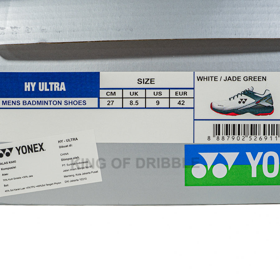 KING OF DRIBBLE Sepatu Badminton/Bulu Tangkis Yonex Hy Ultra HYULTRA-WJG Original