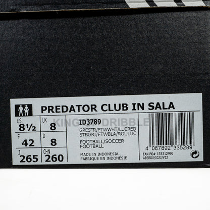 KING OF DRIBBLE Sepatu Futsal Adidas Predator Club IN Sala ID3789 Original