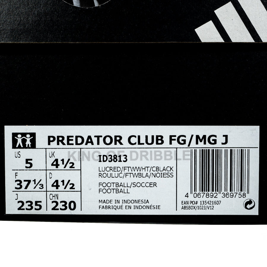 Sepatu Bola Anak Adidas Predator Club FG/MG JR ID3813 Original BNIB