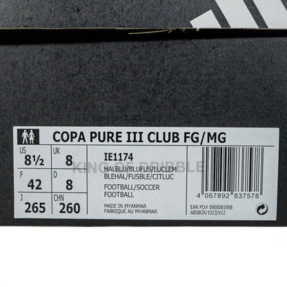 KING OF DRIBBLE Sepatu Bola Adidas Copa Pure III Club FG/MG IE1174 Original