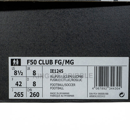 KING OF DRIBBLE Sepatu Bola Adidas F50 Club FG/MG IE1245 Original