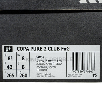 Sepatu Bola Adidas Copa Pure 2 Club FxG IG8724 Original BNIB