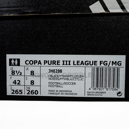 KING OF DRIBBLE Sepatu Bola Adidas Copa Pure III League FG/MG JH6298 Original